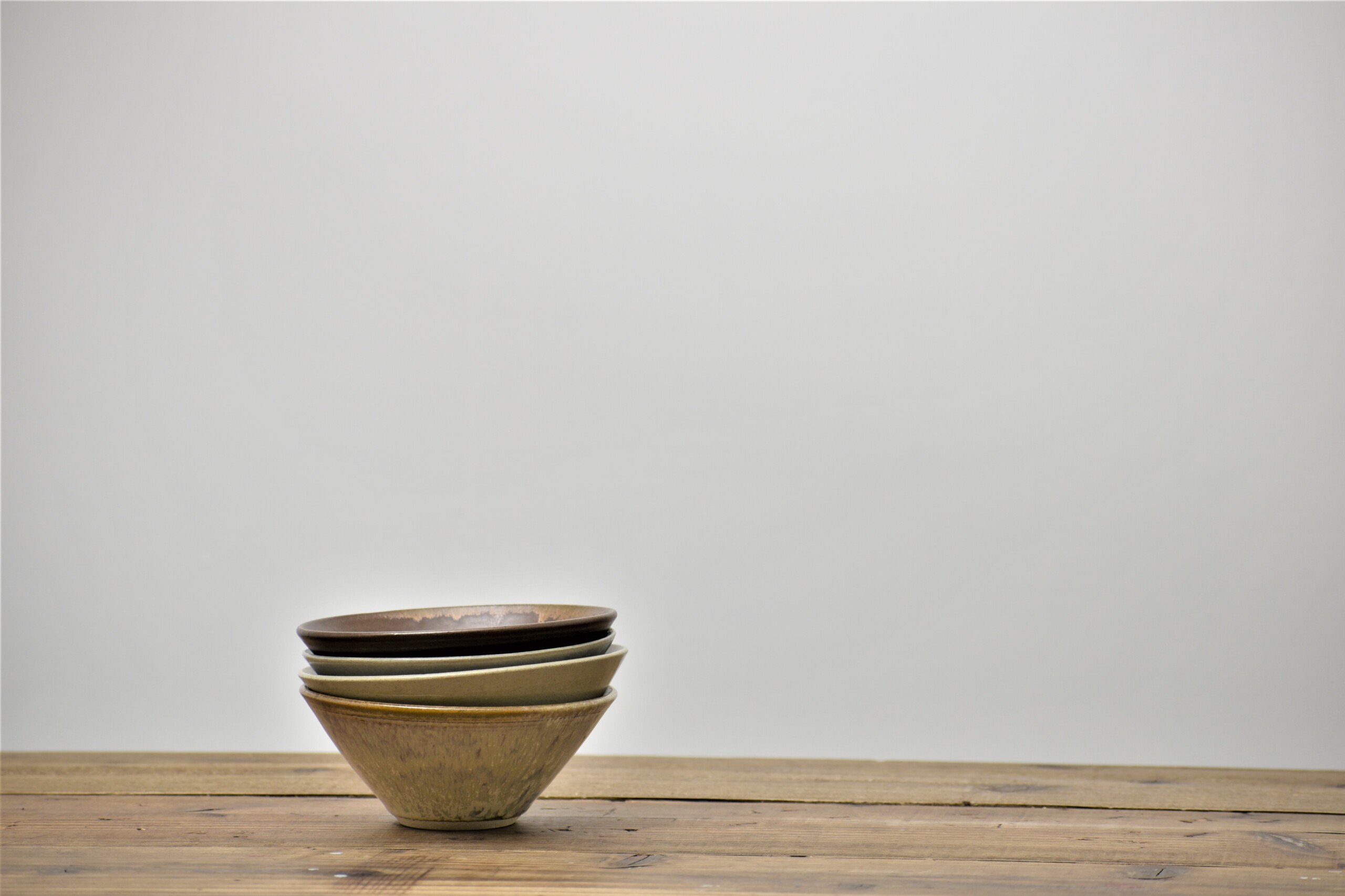 ネギシ製陶 5寸鉢（ブラウン） - 世田谷雑貨店LOU&DECO 