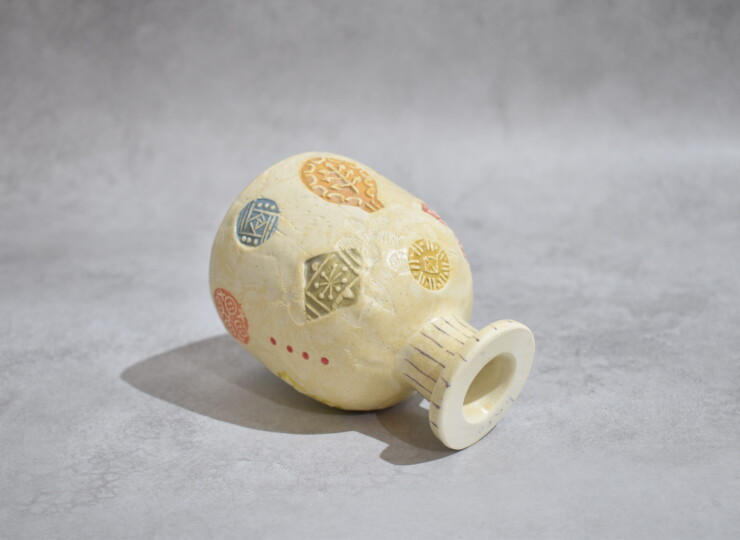 ハコリエ（hacorie） エンボス ゴブレット ころん - 世田谷雑貨店