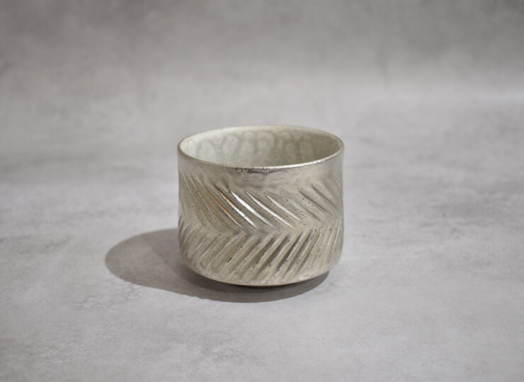 谷井直人 ビードロ×シルバー ボウル（銀彩） - 世田谷雑貨店LOU&DECO